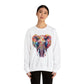 Magnificent Elephant Unisex Heavy Blend™ Crewneck Sweatshirt - PremiumBrandGoods