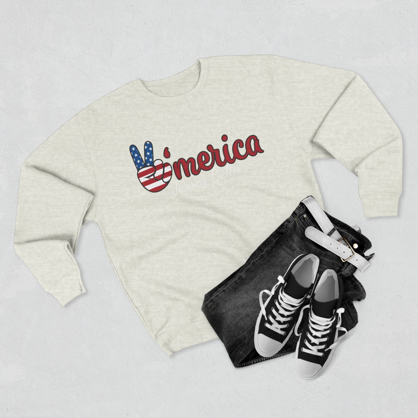 Jersey Bella - Unisex Crewneck Sweatshirt