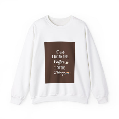 Coffee Unisex Heavy Blend™ Crewneck Sweatshirt