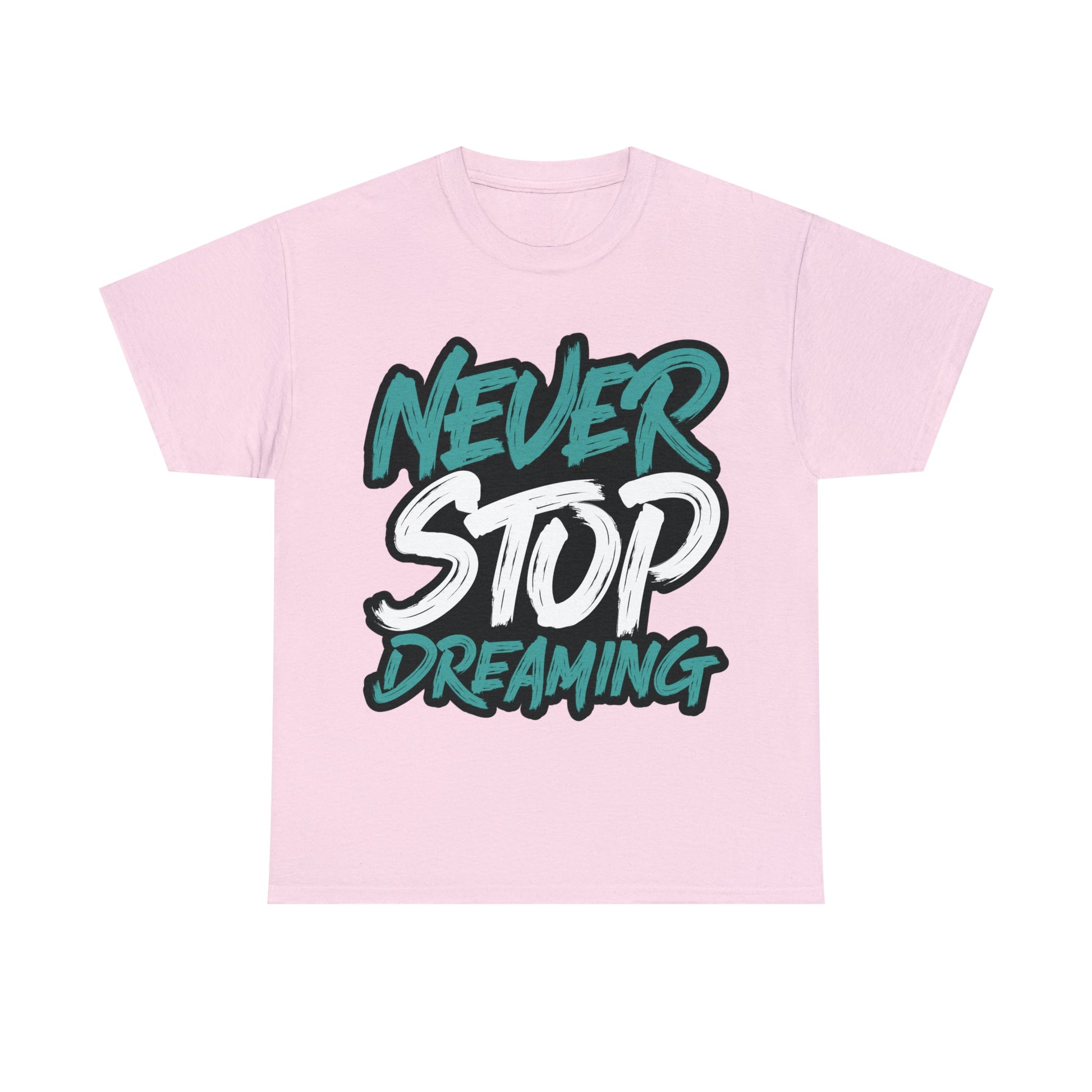 Never Stop Dreaming Unisex Heavy Cotton Tee - PremiumBrandGoods