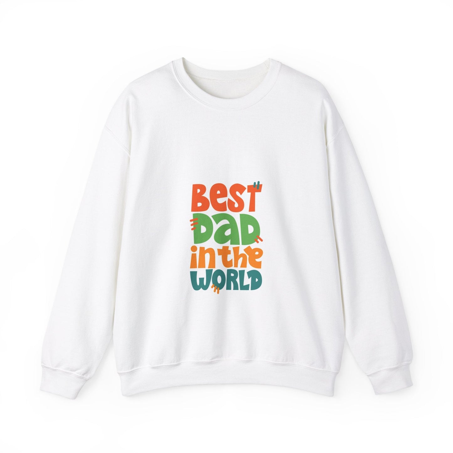 BEST DAD Unisex Heavy Blend™ Crewneck Sweatshirt