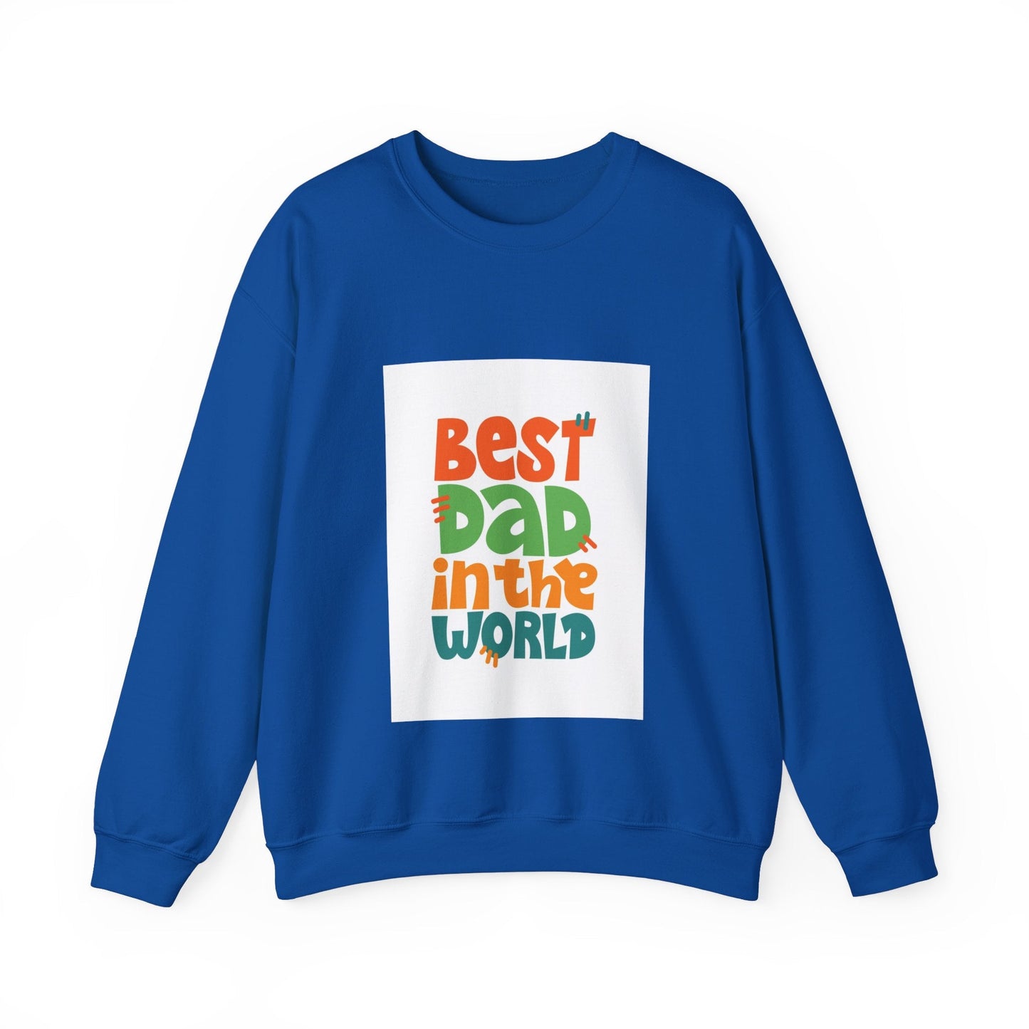 BEST DAD Unisex Heavy Blend™ Crewneck Sweatshirt