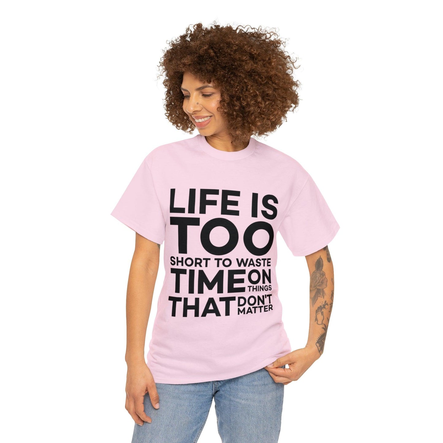 Inspirational Quote Unisex Heavy Cotton Tee - PremiumBrandGoods