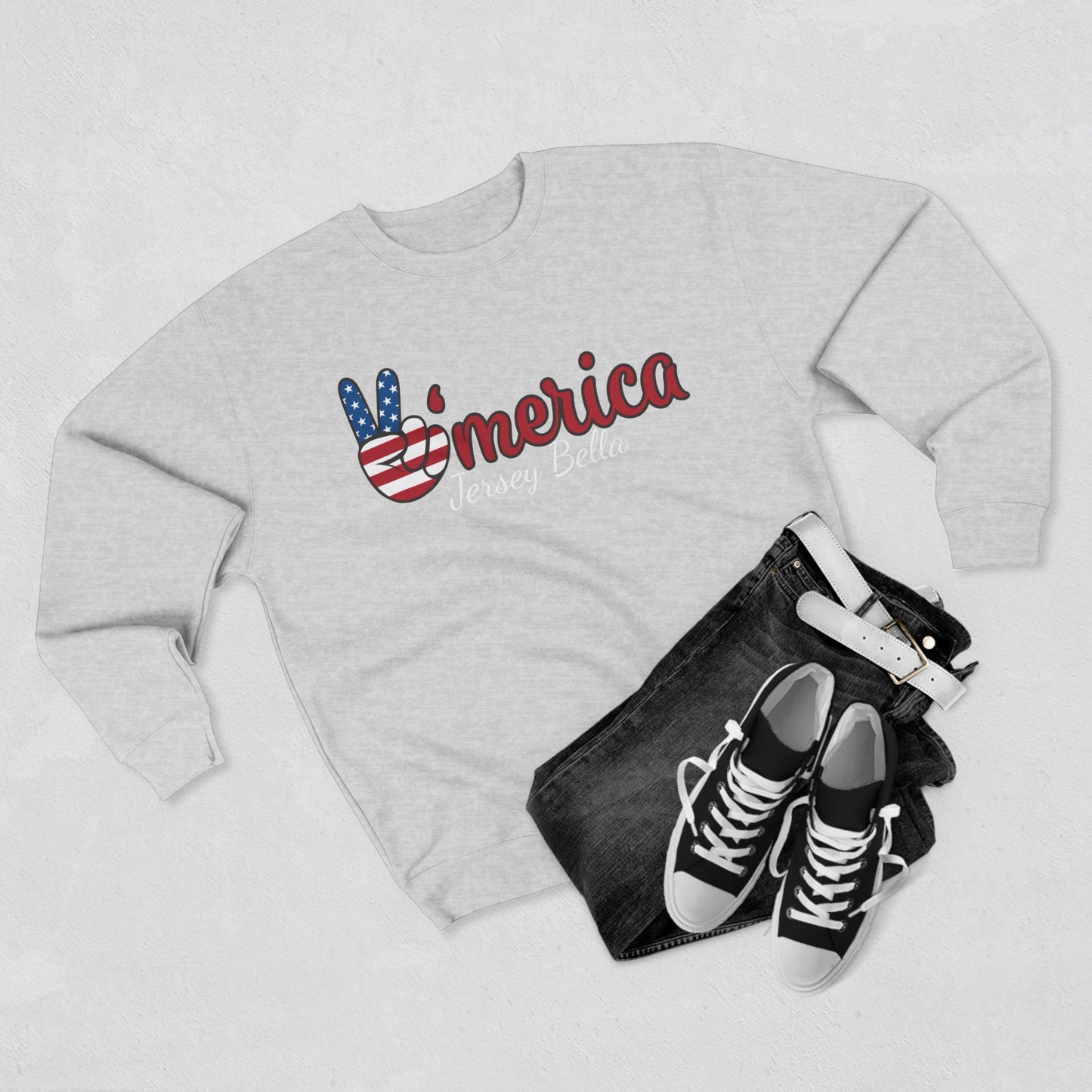 Jersey Bella - Unisex Crewneck Sweatshirt