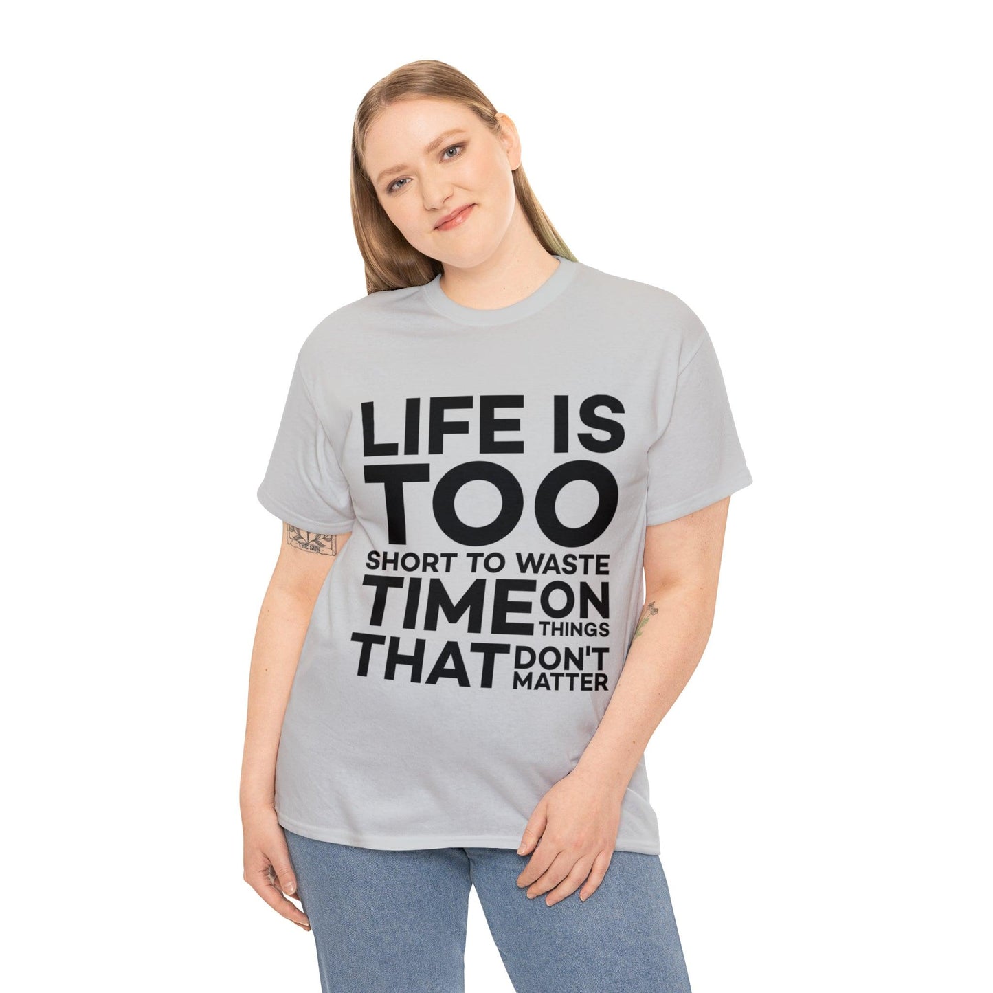 Inspirational Quote Unisex Heavy Cotton Tee - PremiumBrandGoods