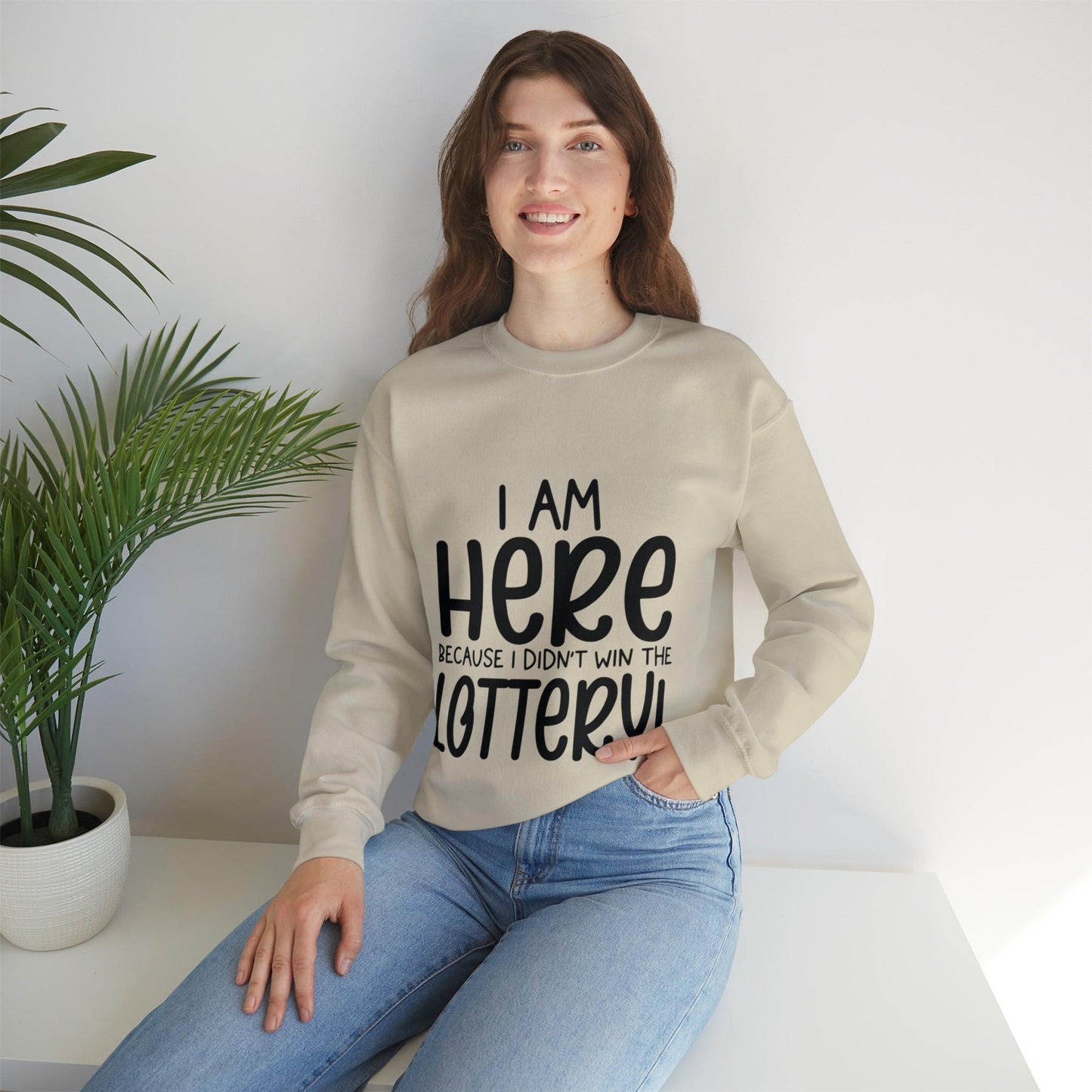 Funny Quote Heavy Blend™ Crewneck Sweatshirt - PremiumBrandGoods