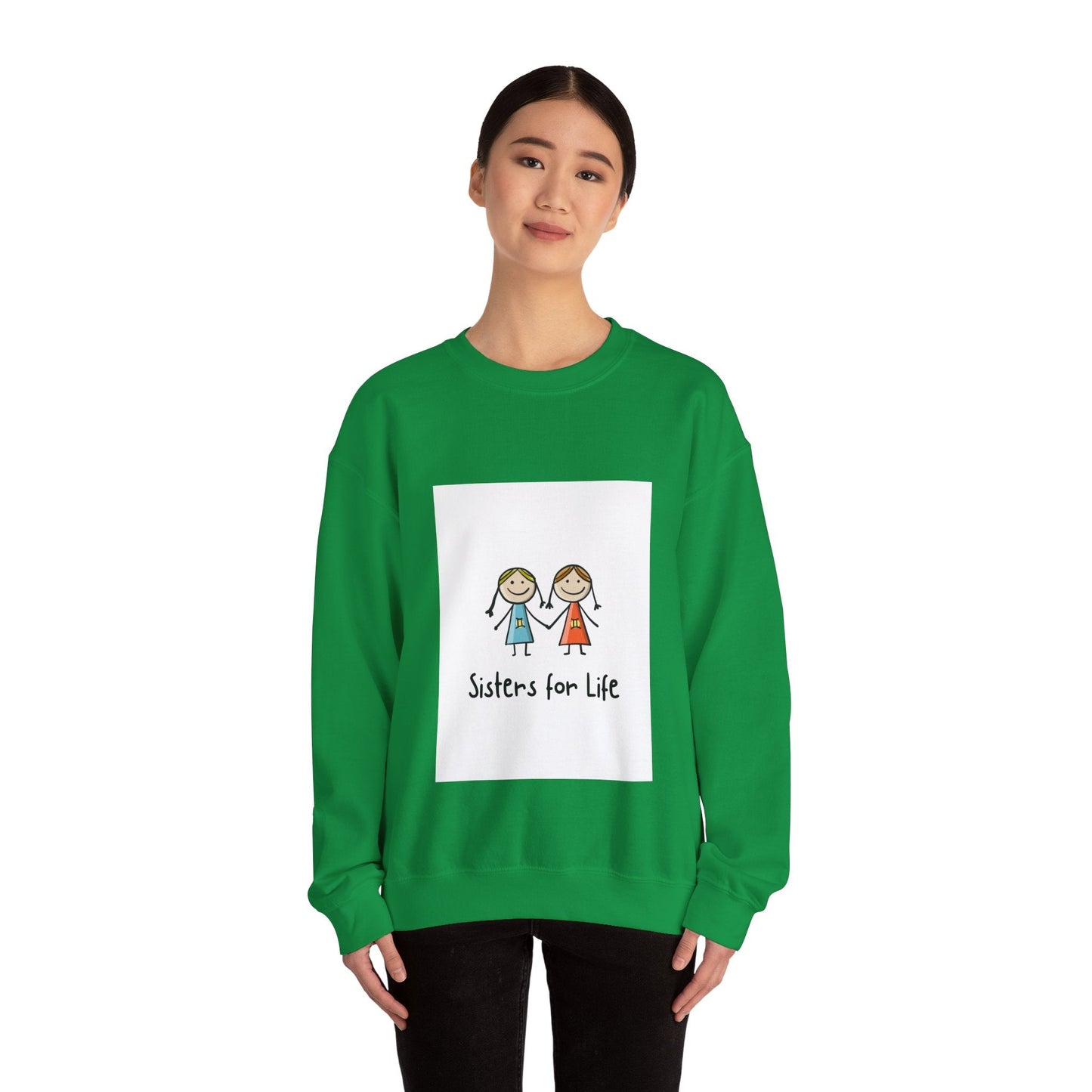 SISTERS FOR LIFE Unisex Heavy Blend™ Crewneck Sweatshirt