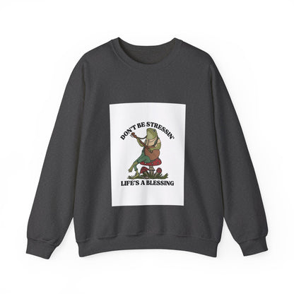 Life's a Blessing Unisex Heavy Blend™ Crewneck Sweatshirt