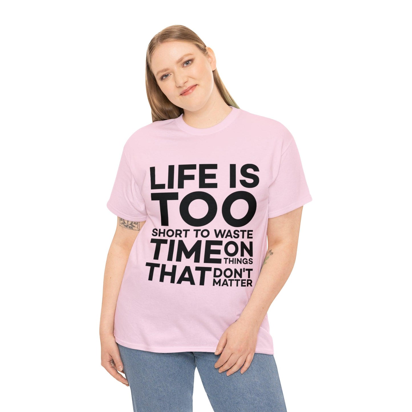 Inspirational Quote Unisex Heavy Cotton Tee - PremiumBrandGoods