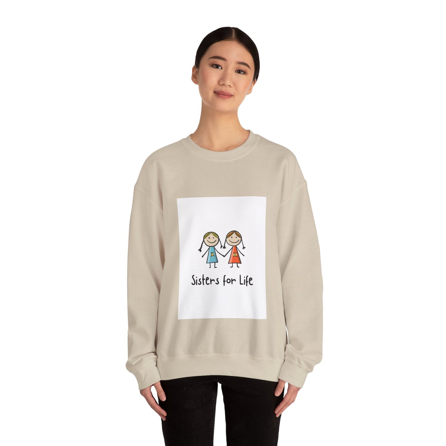 SISTERS FOR LIFE Unisex Heavy Blend™ Crewneck Sweatshirt