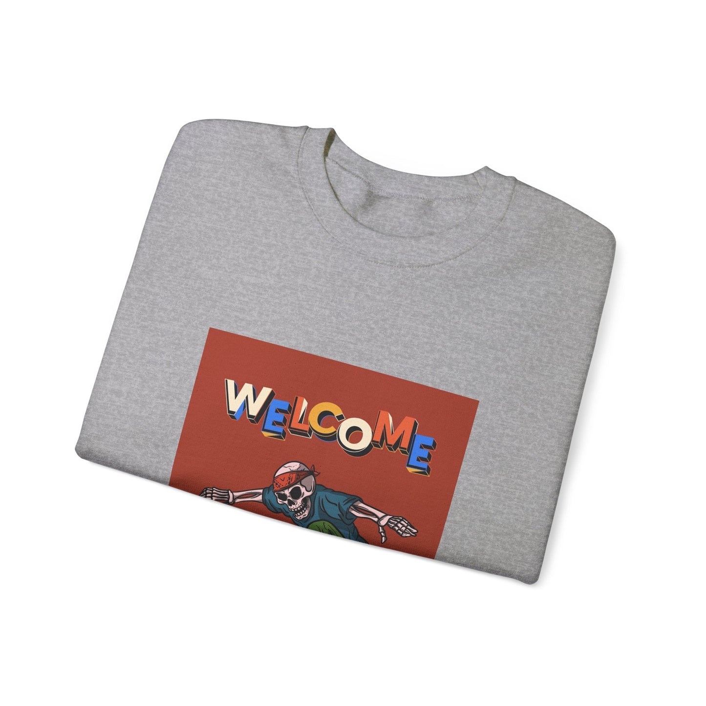 WELCOME Unisex Heavy Blend™ Crewneck Sweatshirt