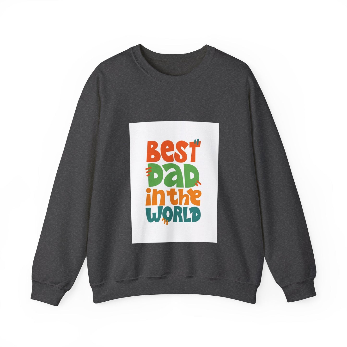 BEST DAD Unisex Heavy Blend™ Crewneck Sweatshirt