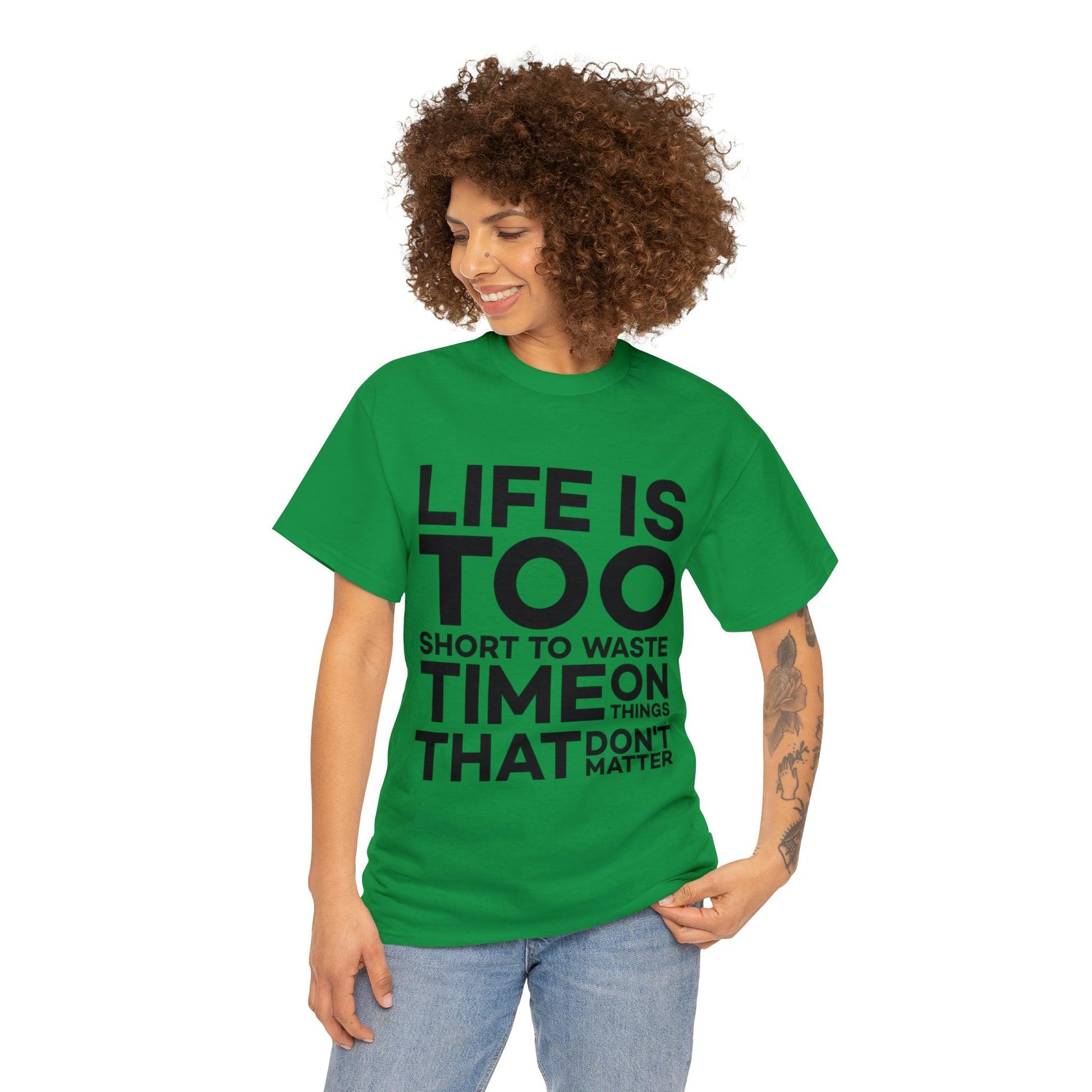 Inspirational Quote Unisex Heavy Cotton Tee - PremiumBrandGoods