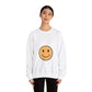 Happy Smiley Face Unisex Heavy Blend™ Crewneck Sweatshirt