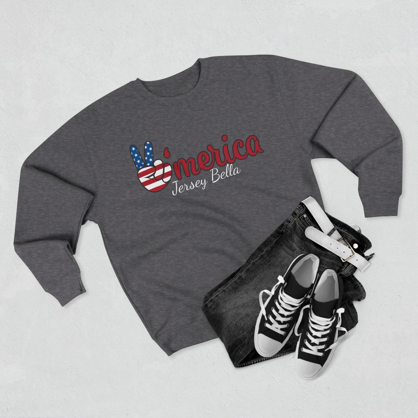 Jersey Bella - Unisex Crewneck Sweatshirt