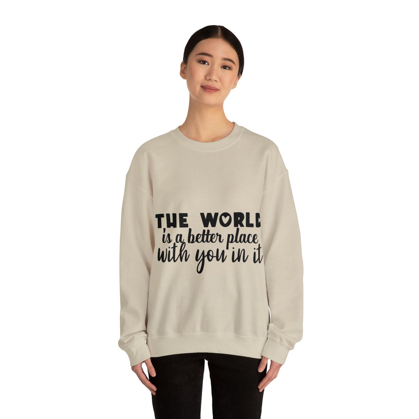 Better Place Unisex Heavy Blend™ Crewneck Sweatshirt - PremiumBrandGoods