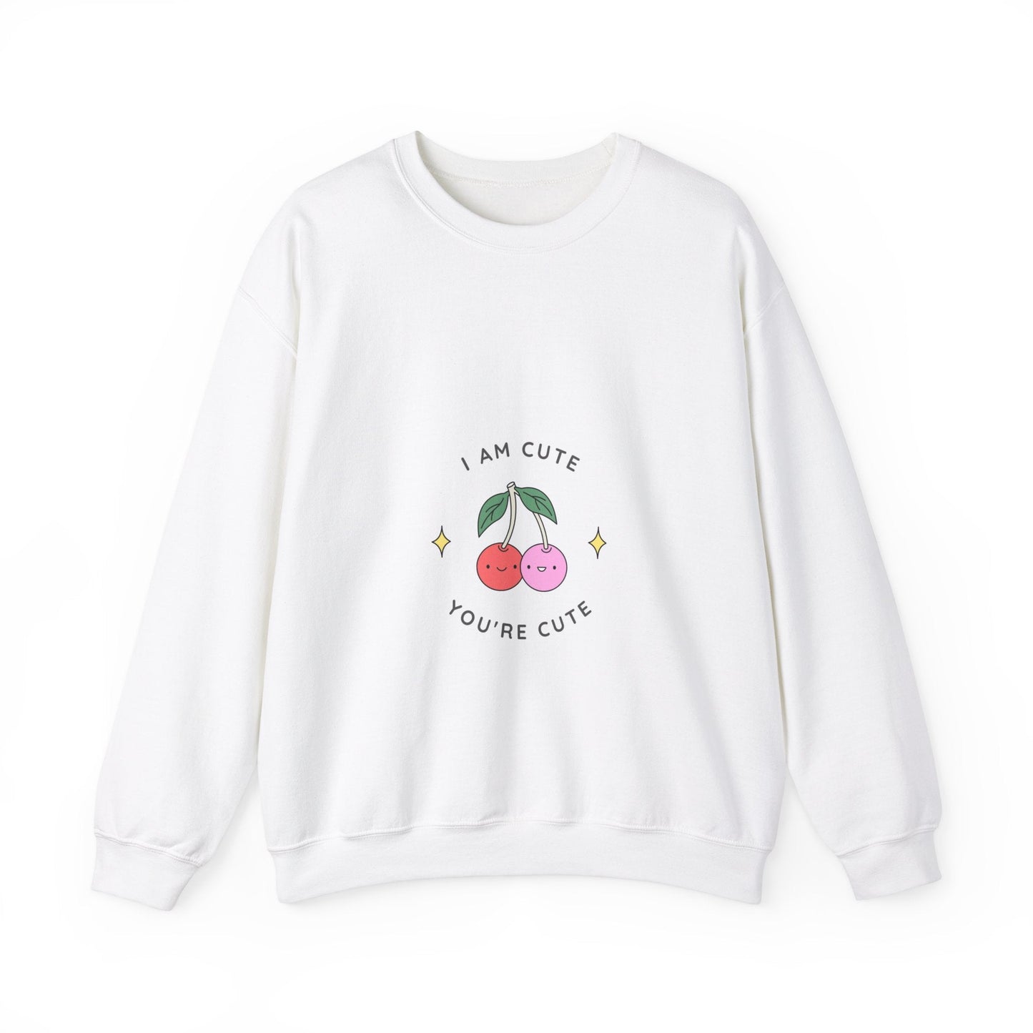 IM CUTE Unisex Heavy Blend™ Crewneck Sweatshirt