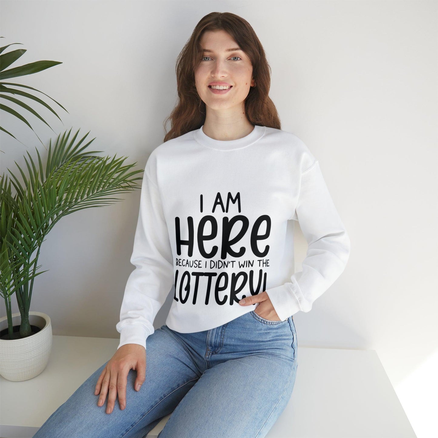 Funny Quote Heavy Blend™ Crewneck Sweatshirt - PremiumBrandGoods