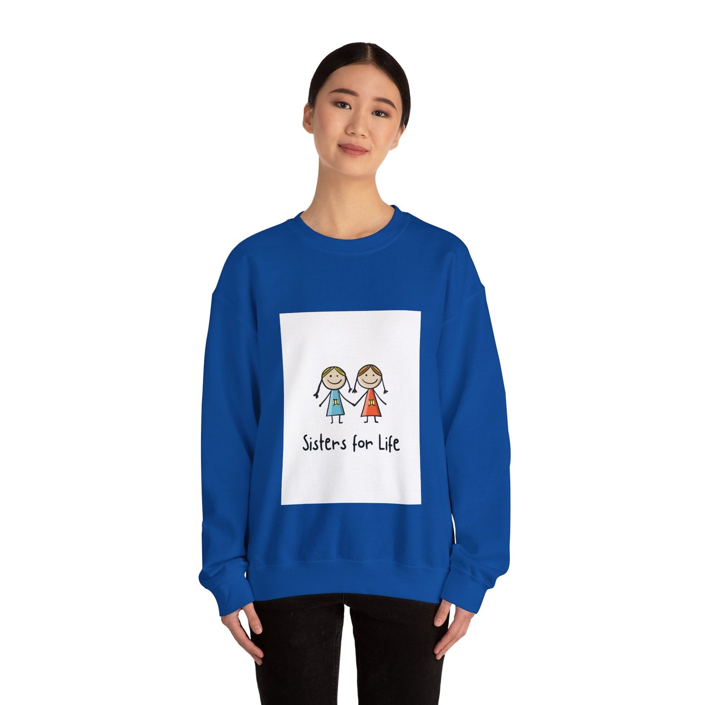 SISTERS FOR LIFE Unisex Heavy Blend™ Crewneck Sweatshirt