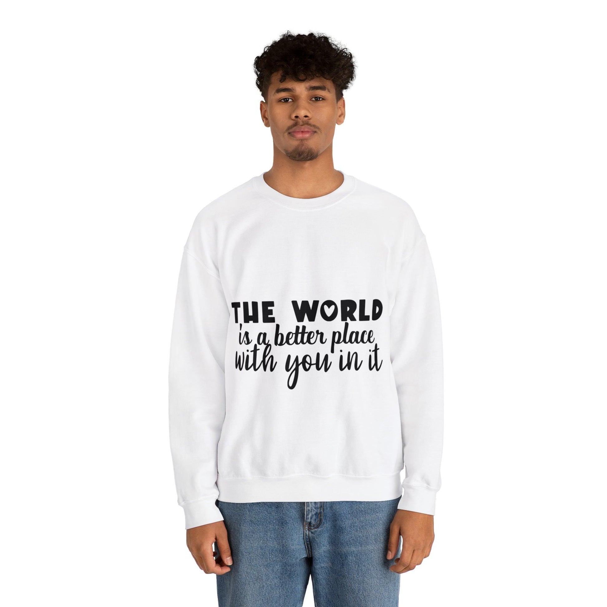 Better Place Unisex Heavy Blend™ Crewneck Sweatshirt - PremiumBrandGoods