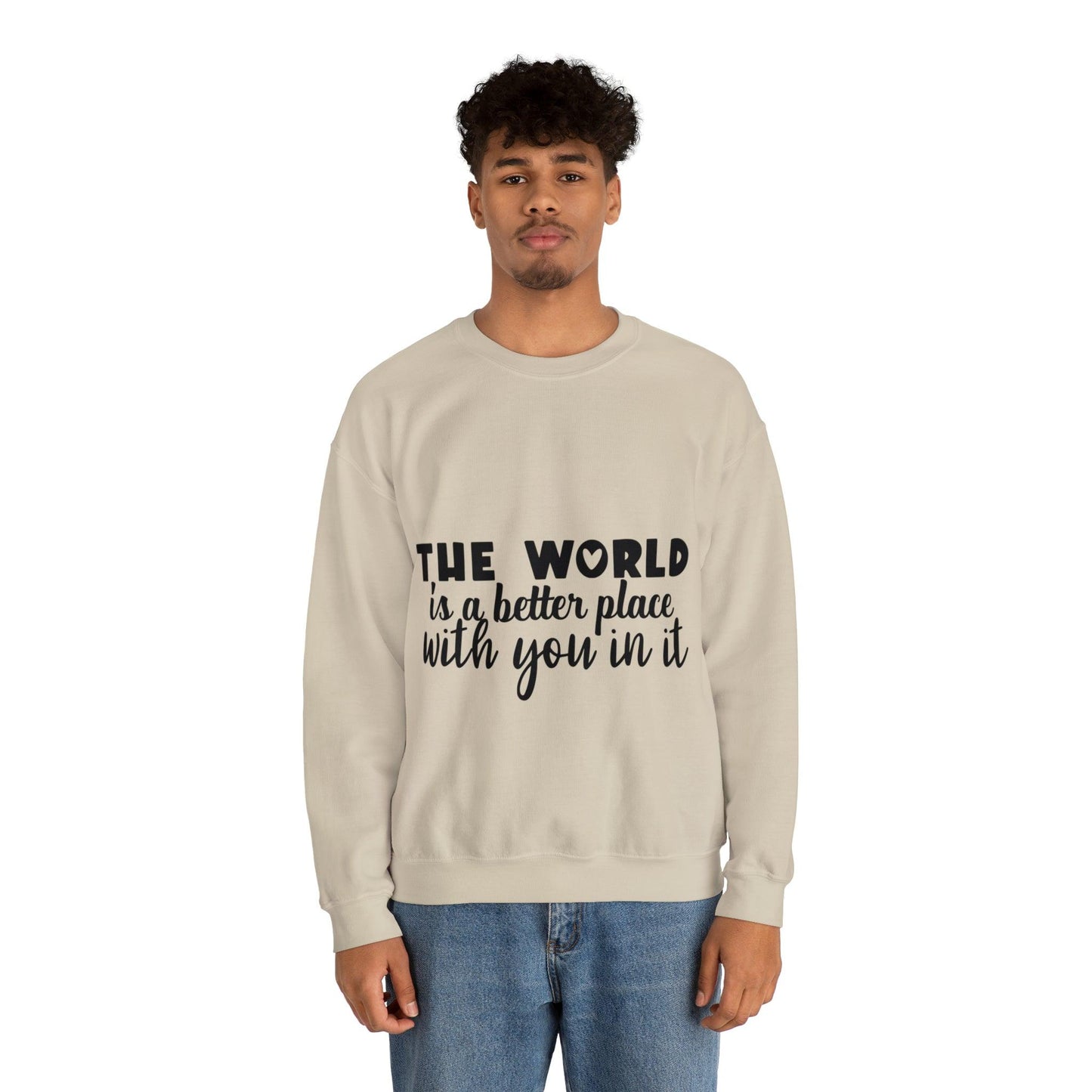 Better Place Unisex Heavy Blend™ Crewneck Sweatshirt - PremiumBrandGoods