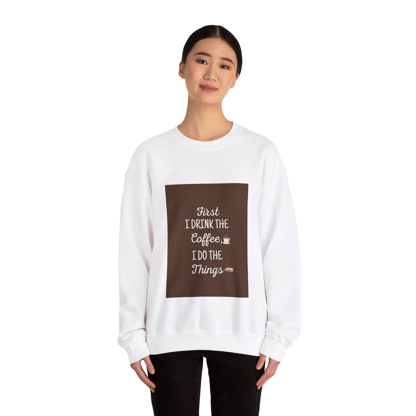 Coffee Unisex Heavy Blend™ Crewneck Sweatshirt