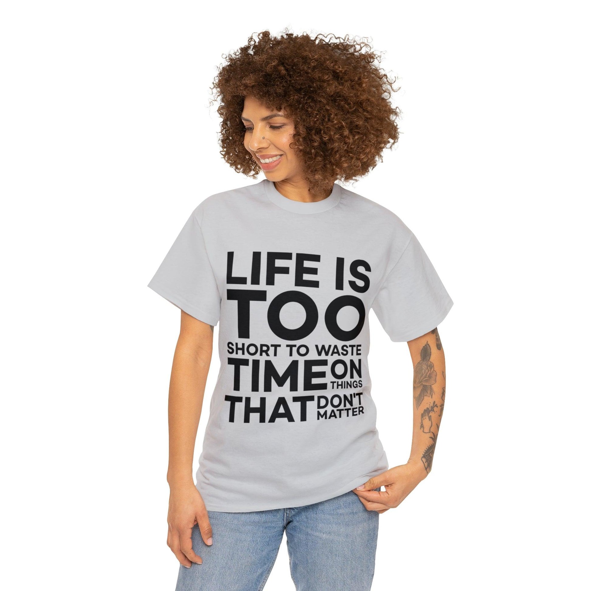 Inspirational Quote Unisex Heavy Cotton Tee - PremiumBrandGoods