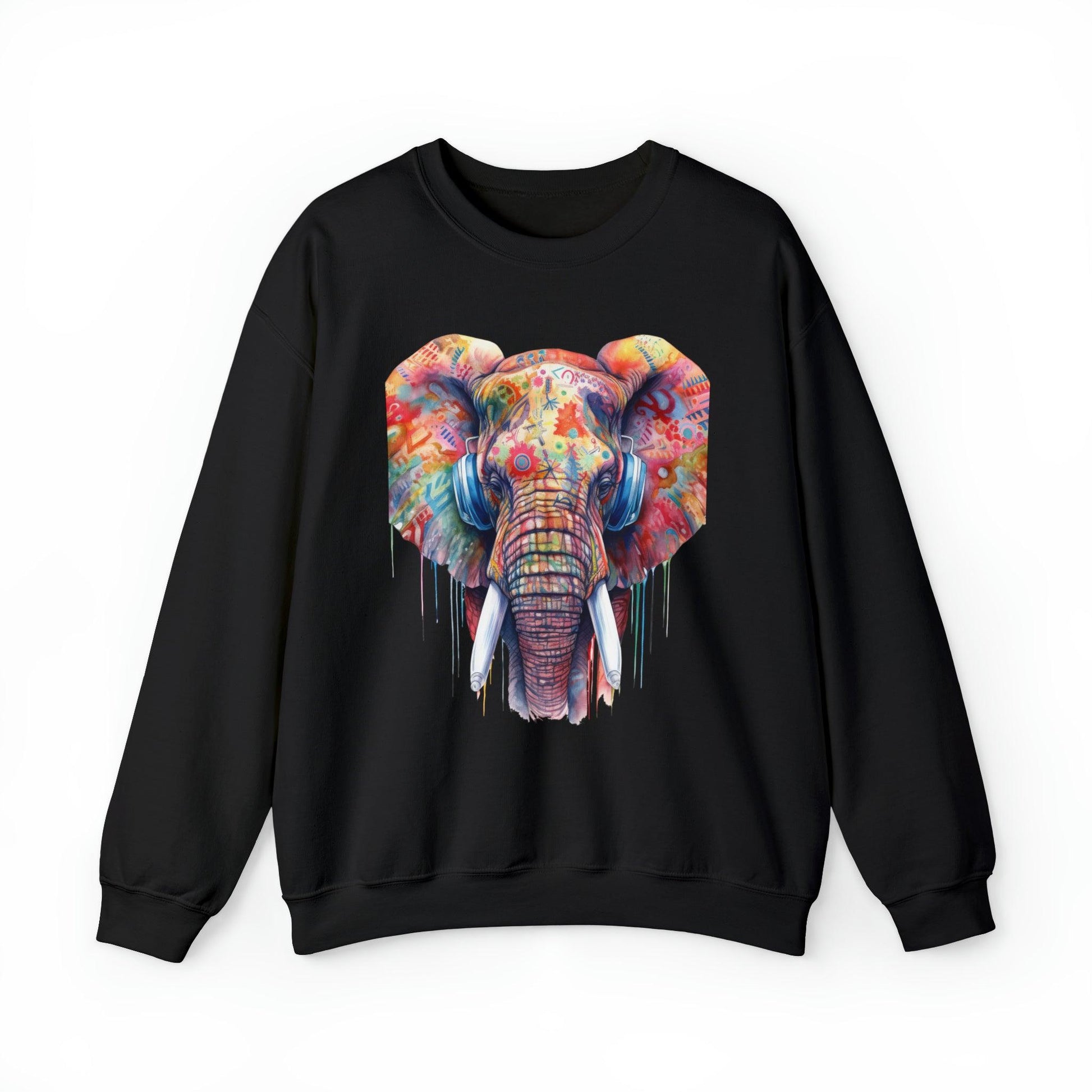 Magnificent Elephant Unisex Heavy Blend™ Crewneck Sweatshirt - PremiumBrandGoods