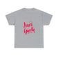 Never Give Up Quote Heavy Cotton Tee - PremiumBrandGoods