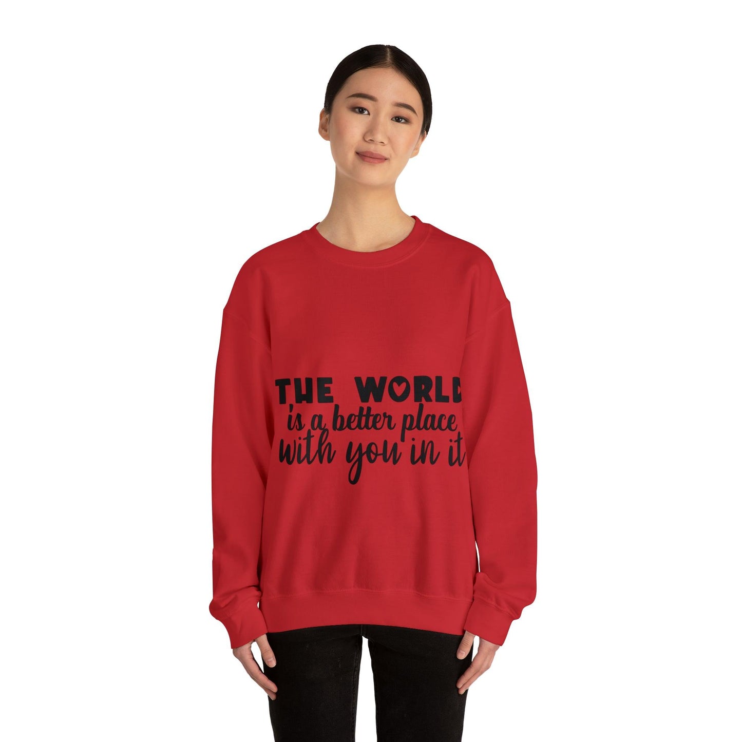 Better Place Unisex Heavy Blend™ Crewneck Sweatshirt - PremiumBrandGoods