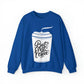 Coffee First Unisex Heavy Blend™ Crewneck Sweatshirt - PremiumBrandGoods