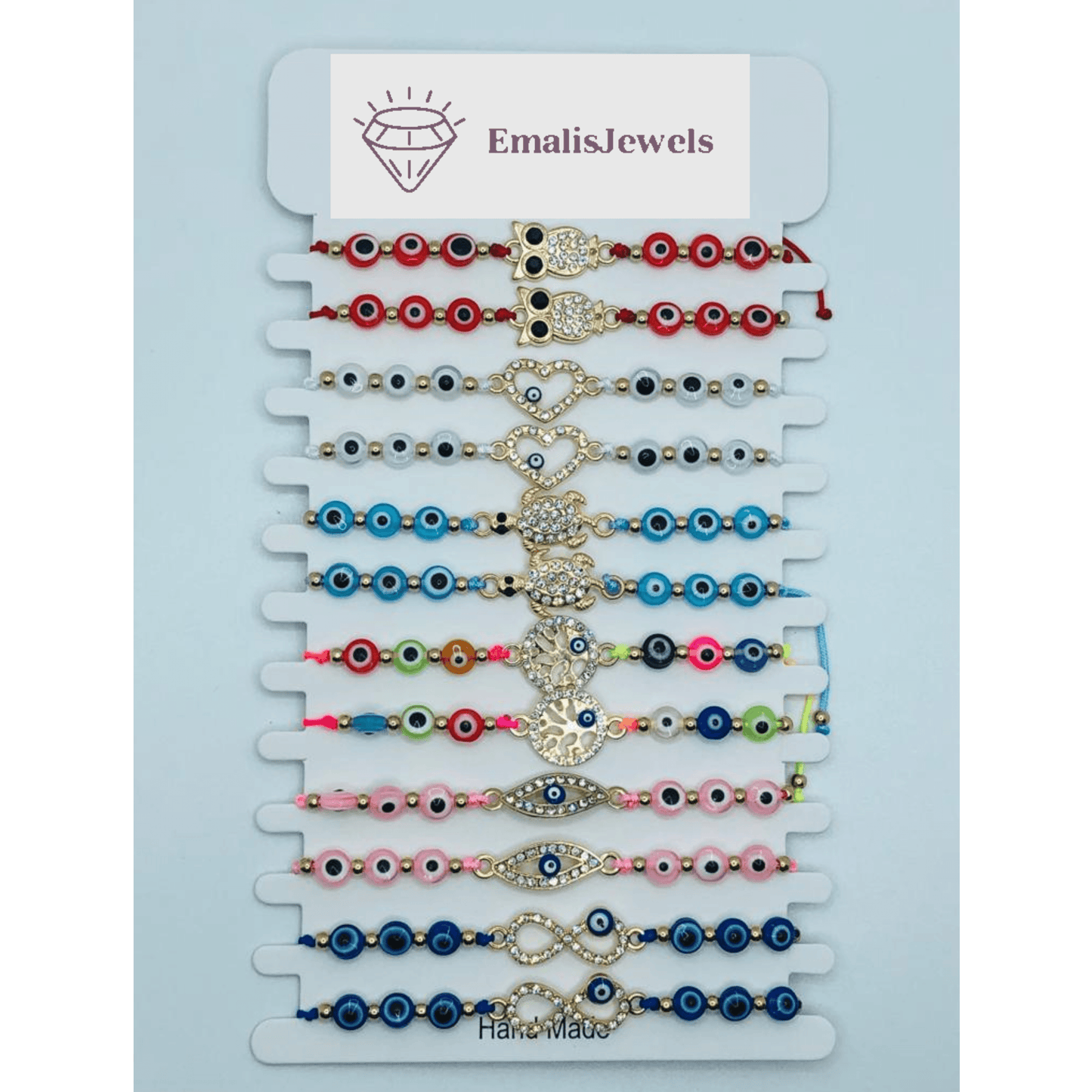 Fashion Bracelet Trendy 12 Pack Set Collection - PremiumBrandGoods