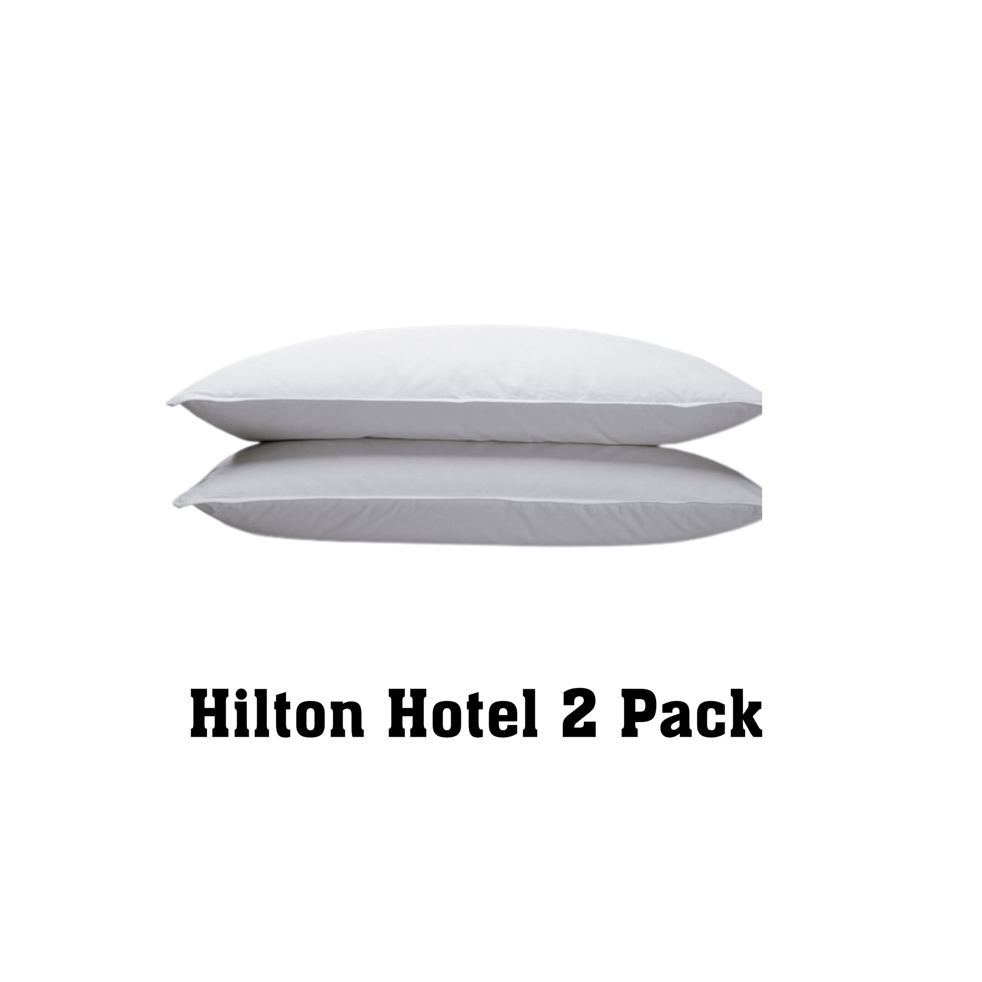 Hilton Hotel & Resort Collection Down-Quilt Polyester Pillow 2 Pack (King) - PremiumBrandGoods