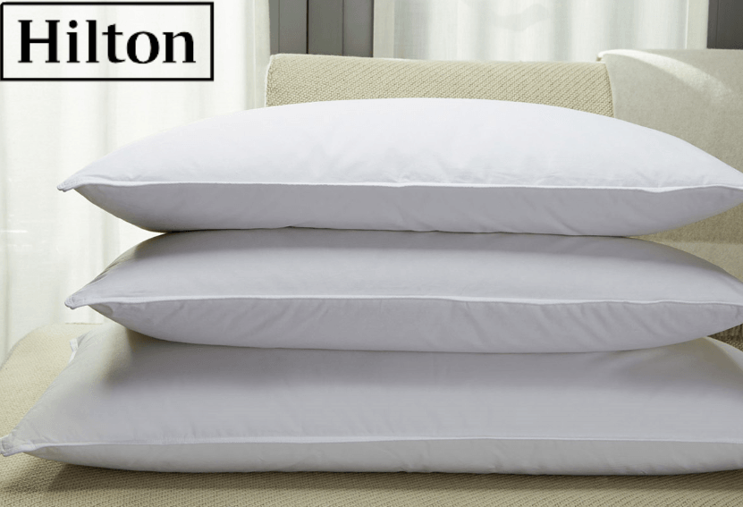 Hilton Hotel & Resorts Collection Down-Quilt Polyester Pillow 2 Pack (King) - PremiumBrandGoods