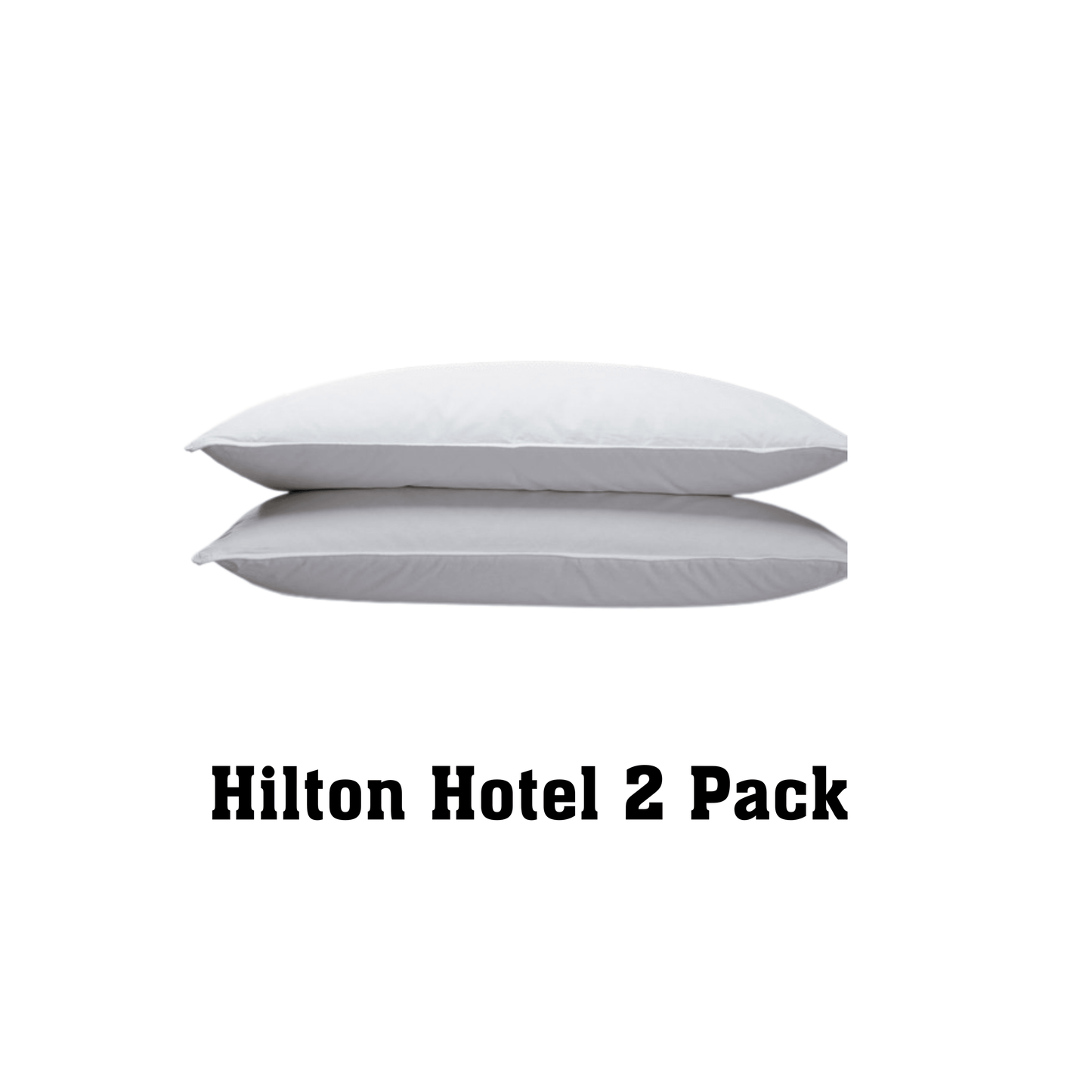 Hilton Hotels & Resorts Collection Down-Quilt Polyester Pillow 2 Pack (King) - PremiumBrandGoods