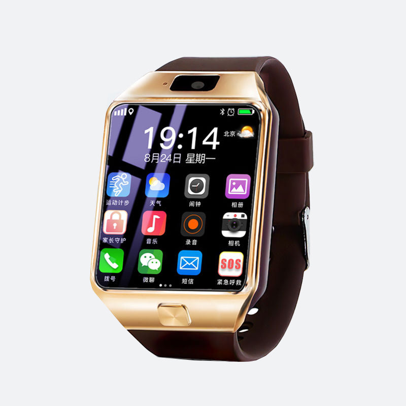 smart watch mobile phone ip68, Waterproof mp3, mp4 gps media support