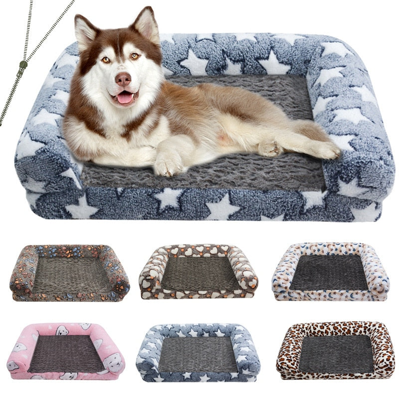 Dog Bed with Thickened Cushion