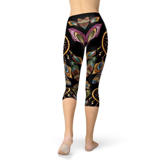 Leggings, Womens Dreamcatcher Capri